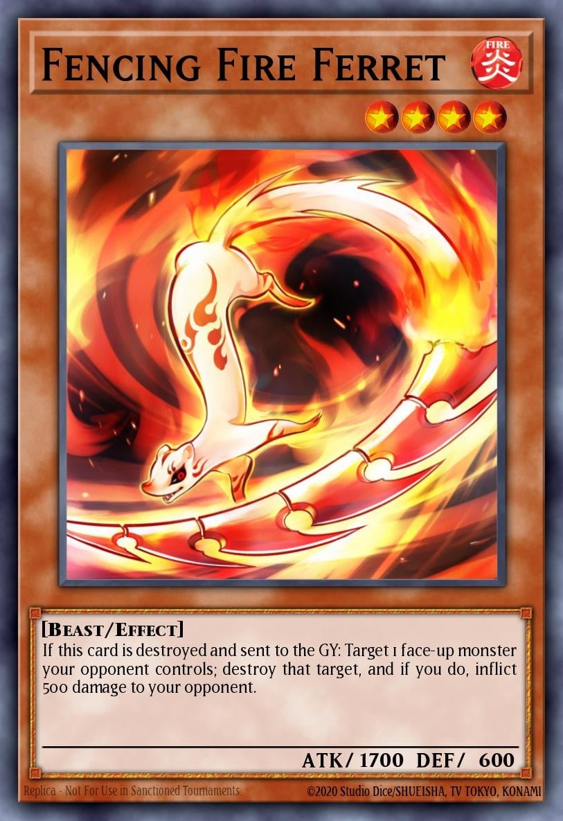 Fencing Fire Ferret - Image 1