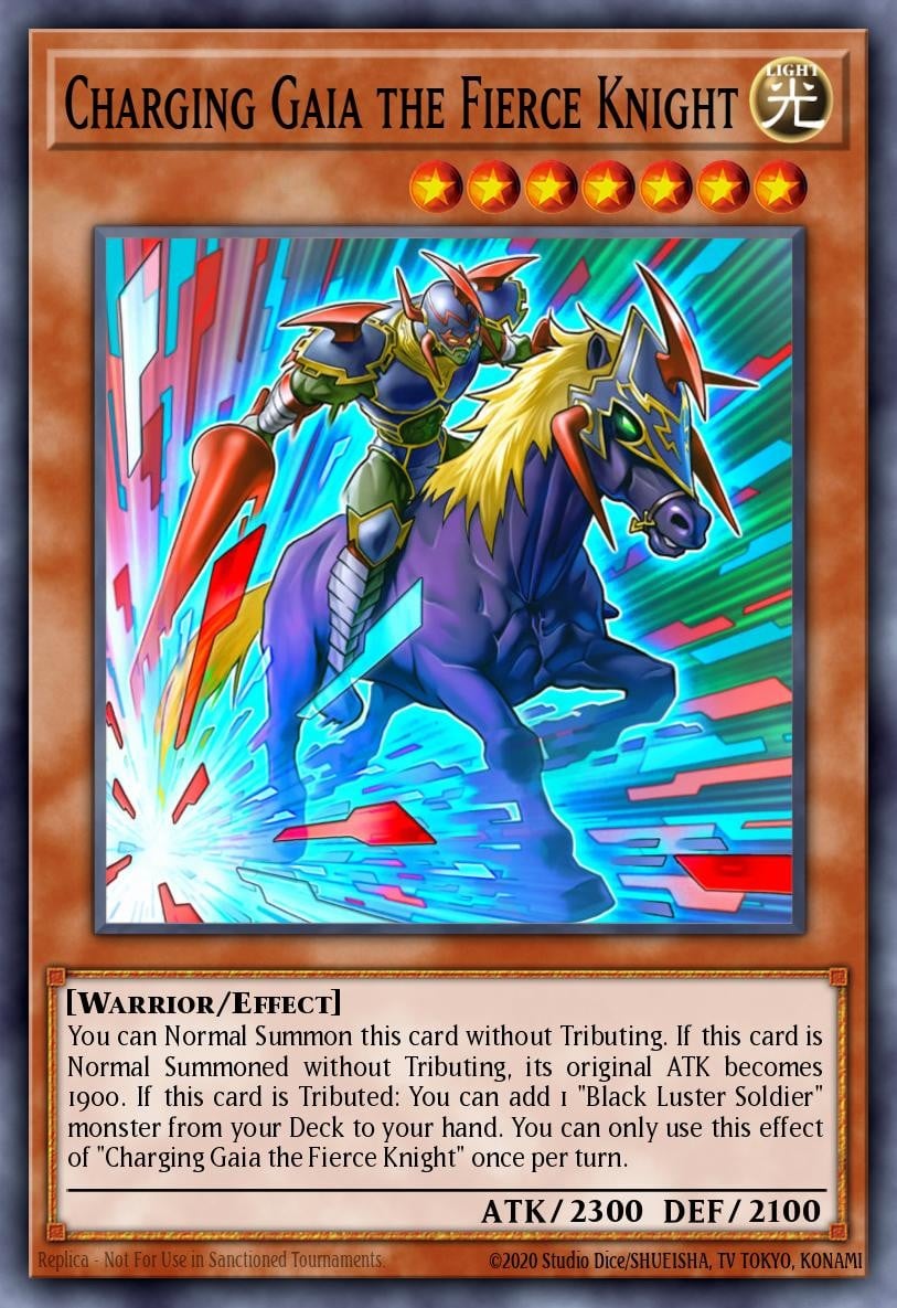 Charging Gaia the Fierce Knight - Image 1