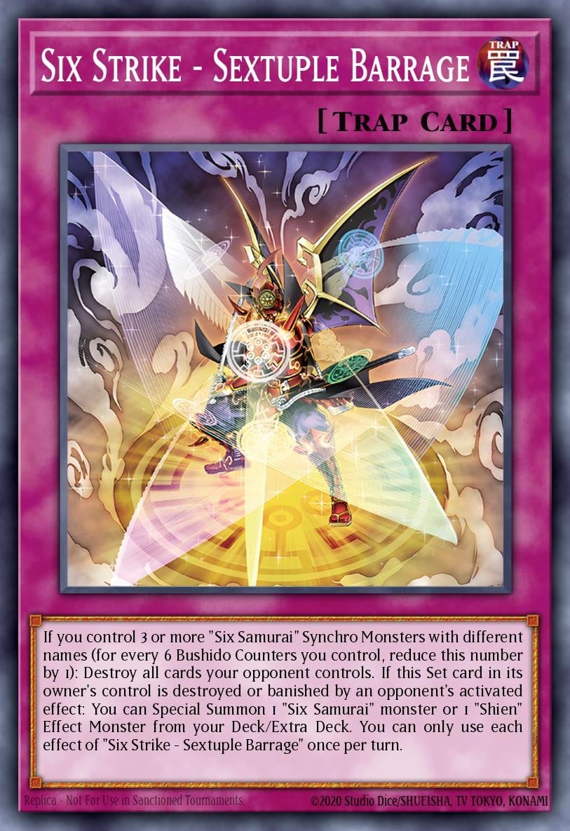 Six Strike - Sextuple Barrage - Image 1