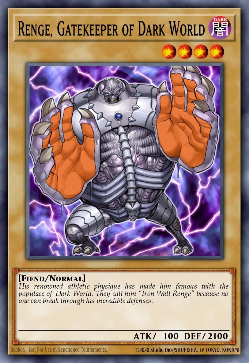 Renge, Gatekeeper of Dark World - Image 1
