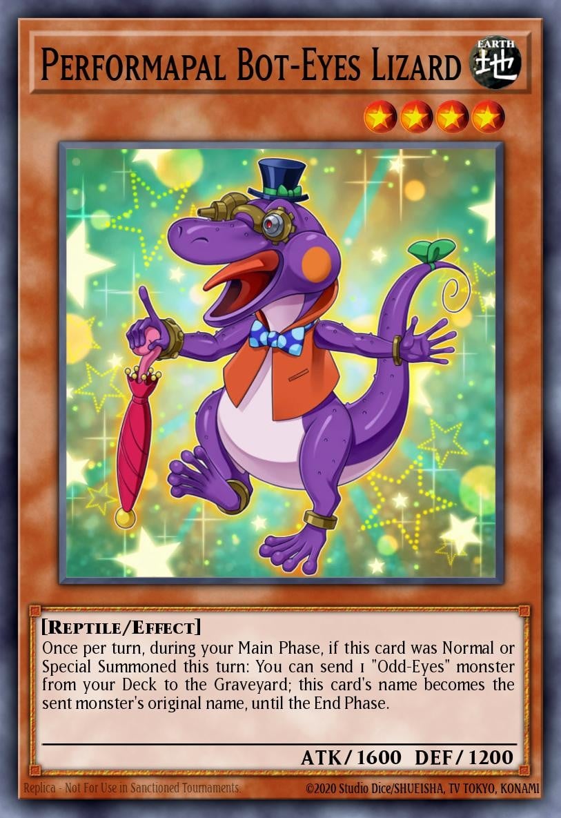 Performapal Bot-Eyes Lizard - Image 1