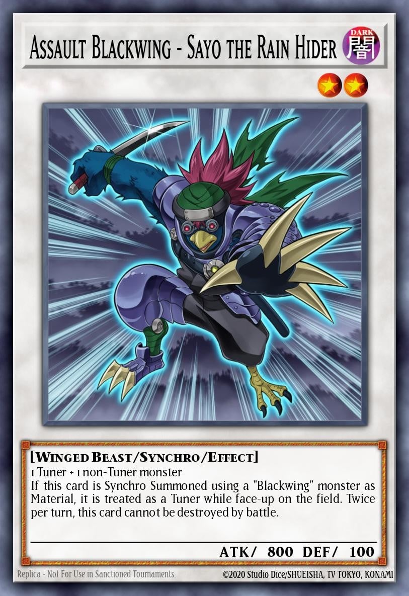 Assault Blackwing - Sayo the Rain Hider - Image 1