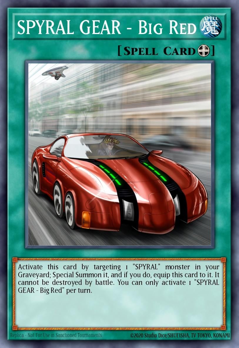 SPYRAL GEAR - Big Red - Image 1