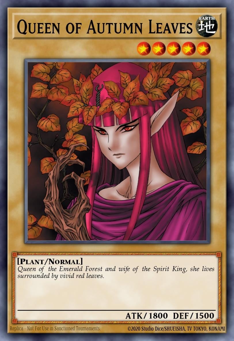 Queen of Autumn Leaves - Image 1