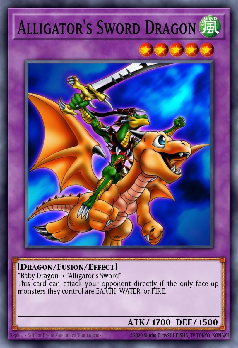 Alligator's Sword Dragon - Image 1