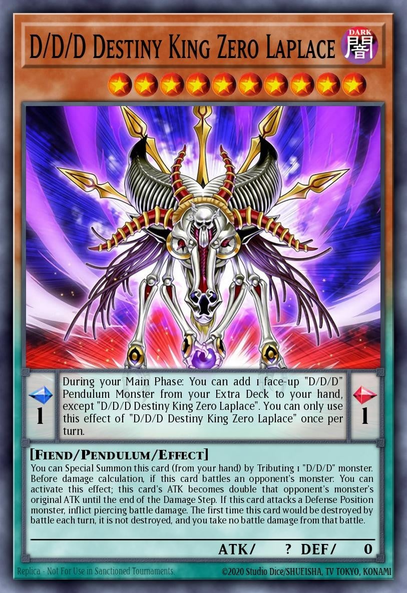 D/D/D Destiny King Zero Laplace - Image 1