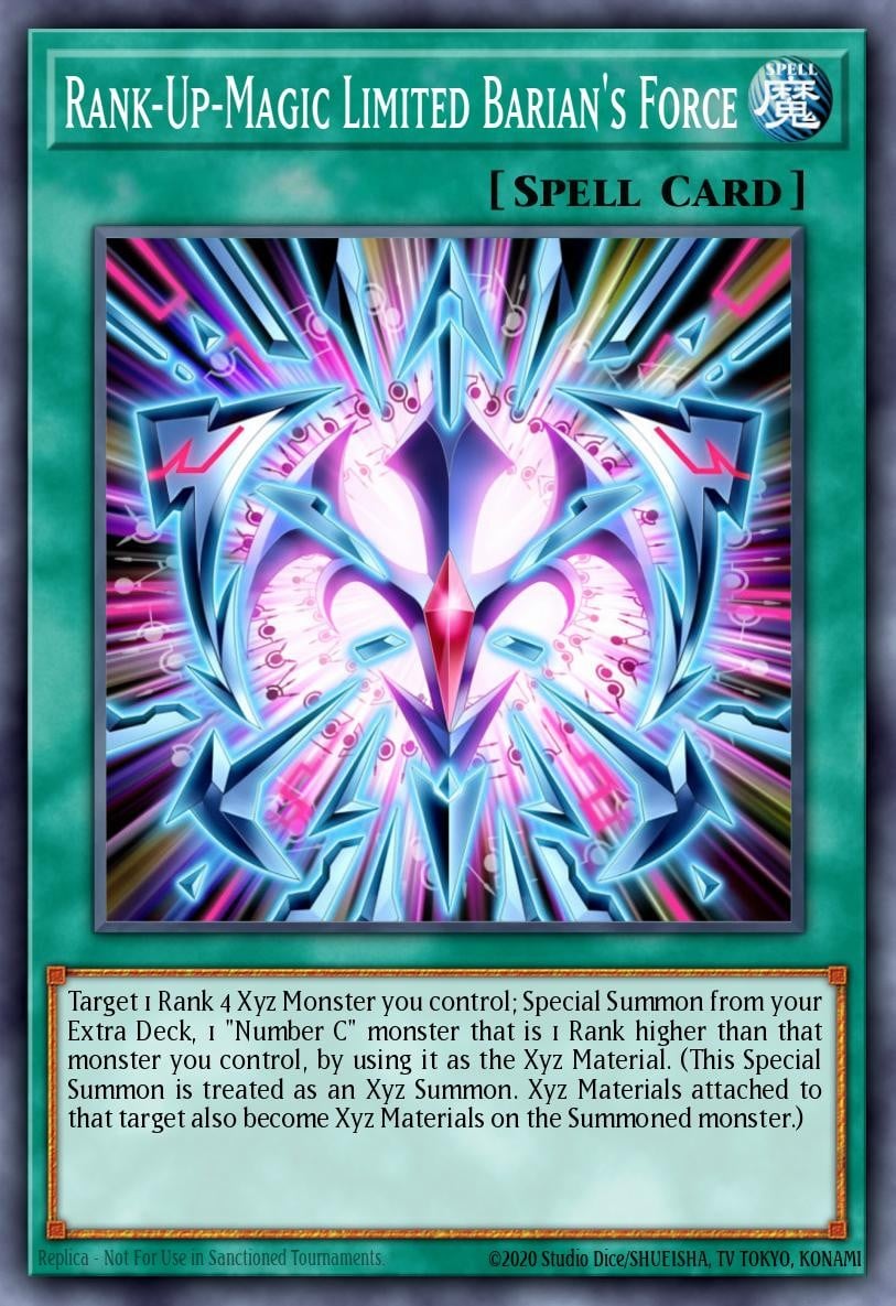Rank-Up-Magic Limited Barian's Force - Image 1