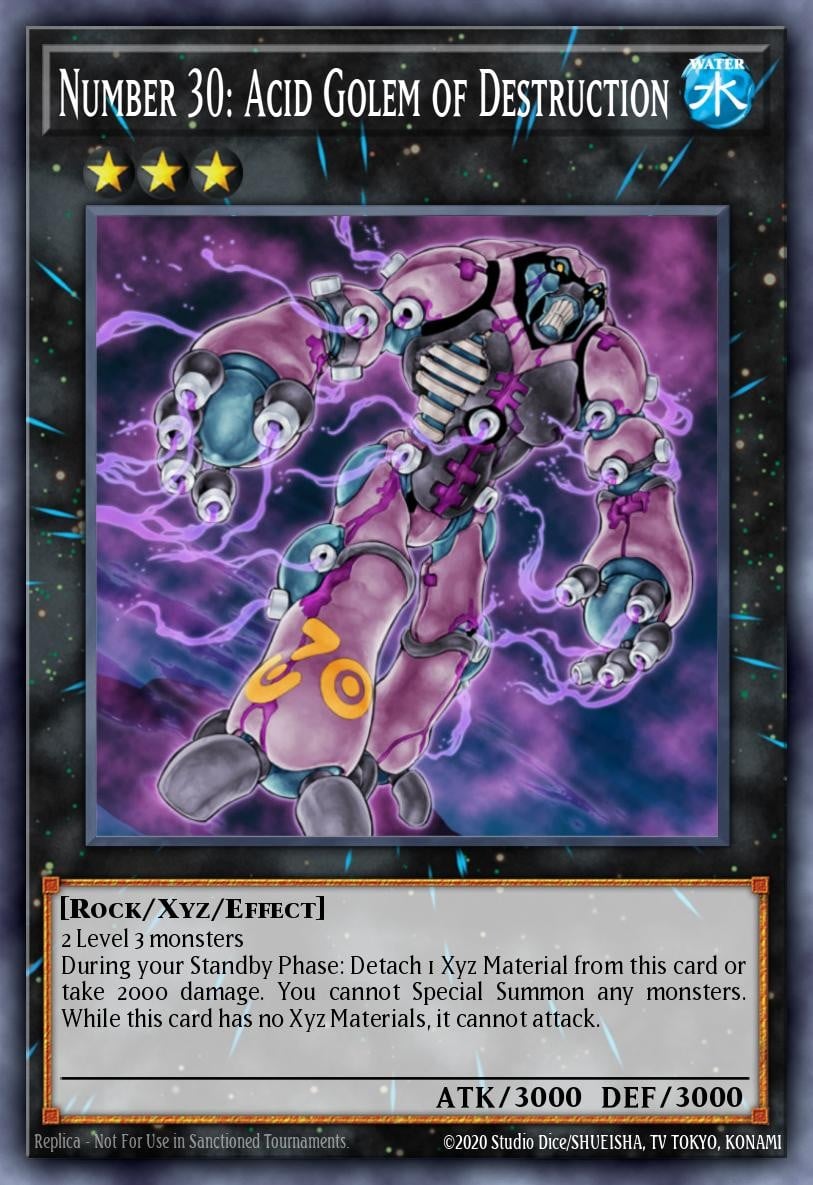 Number 30: Acid Golem of Destruction - Image 1