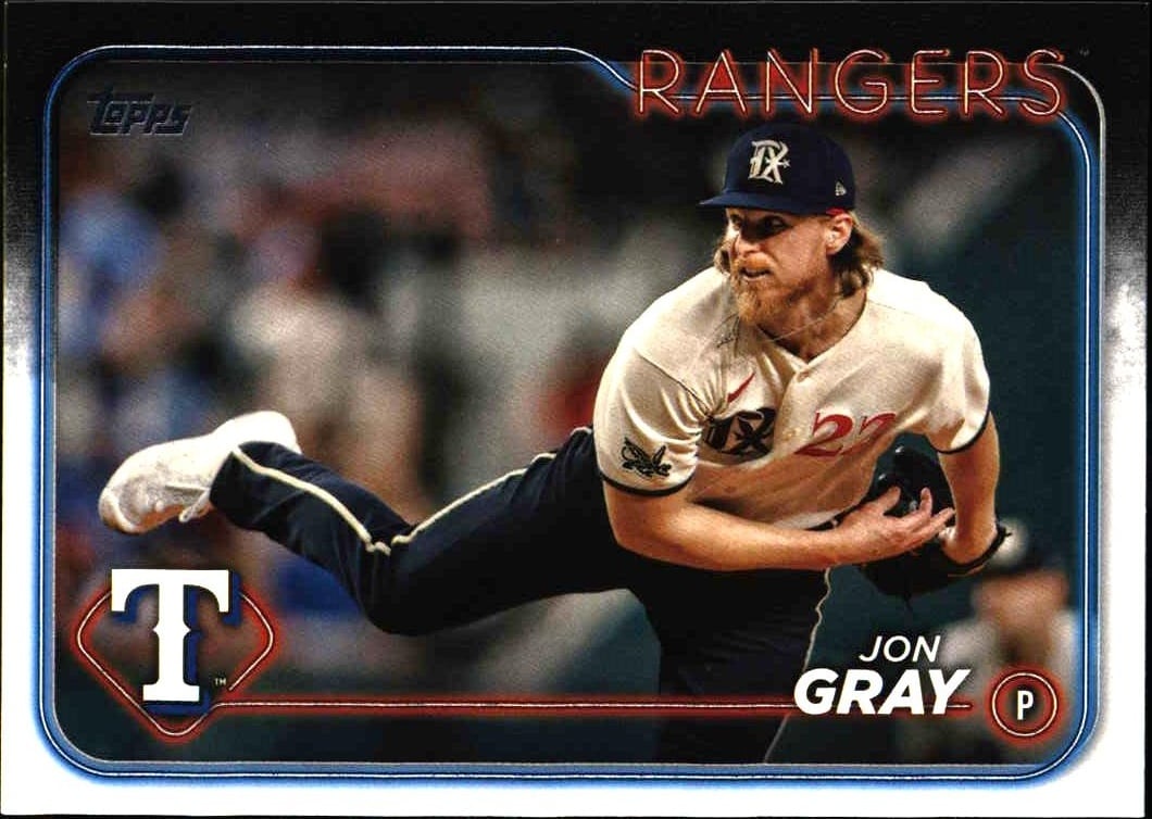 2024 Topps Jon Gray #16 baseball trading card front