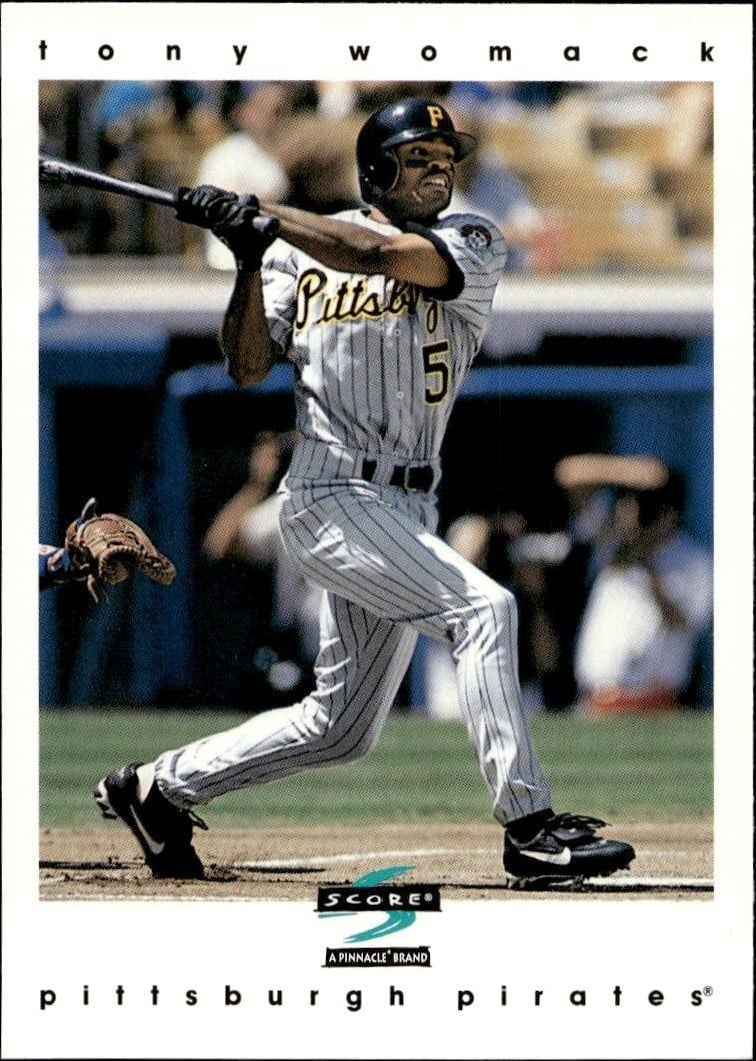 1997 Pinnacle Score Tony Womack #469 baseball trading card front