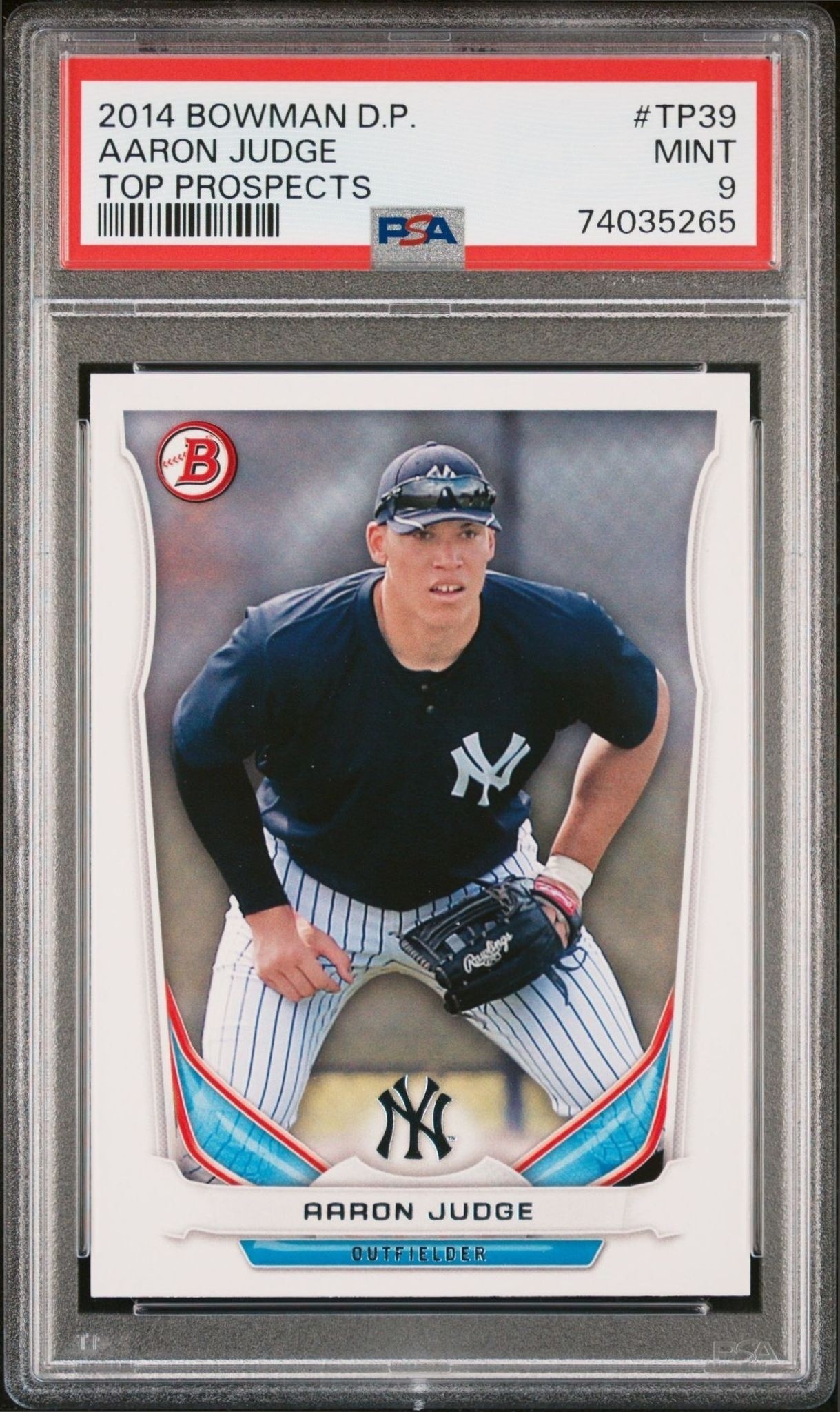 2014 bowman Draft Picks & Top Prospects Top Prospects Aaron Judge #TP39