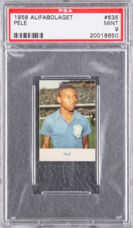 1958 Alifabolaget Pele Rookie #635