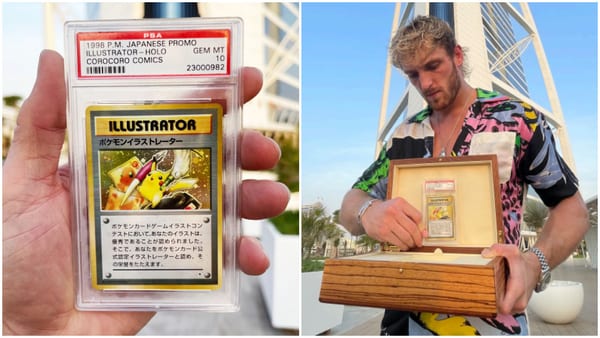 1998 Pokemon Japanese Promo Pikachu Illustrator (Logan Paul private sale)