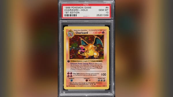 1999 Pokemon Base Set Shadowless 1st Edition Holo Charizard #4