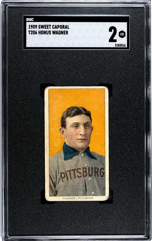 1909-11 T206 Honus Wagner Sweet Caporal