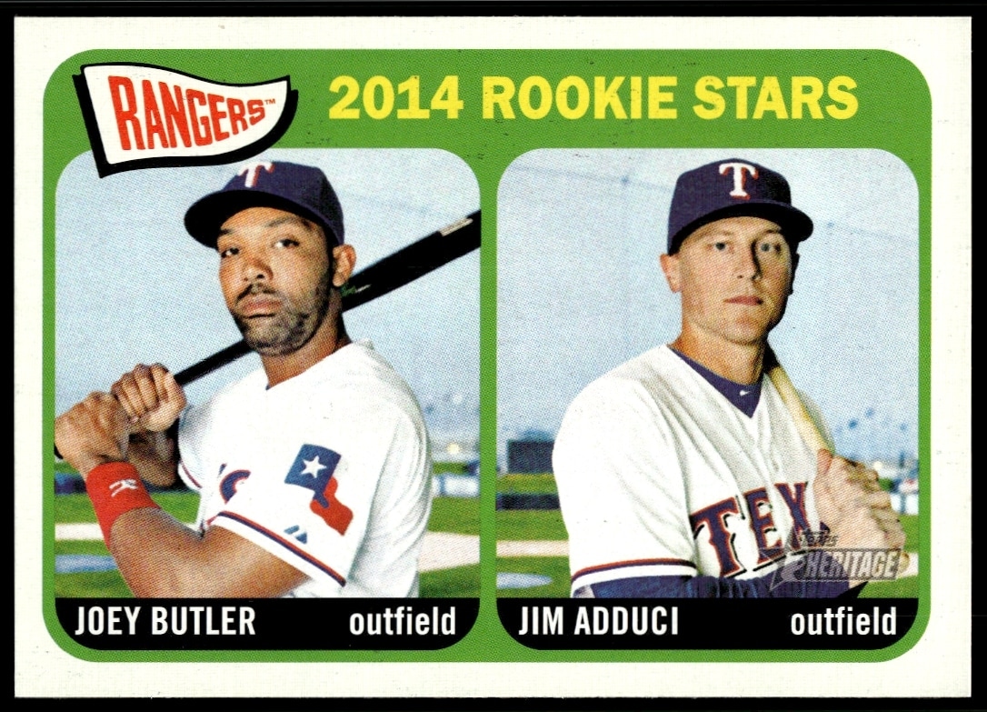 2014 Topps Heritage Joey Butler #104 trading card