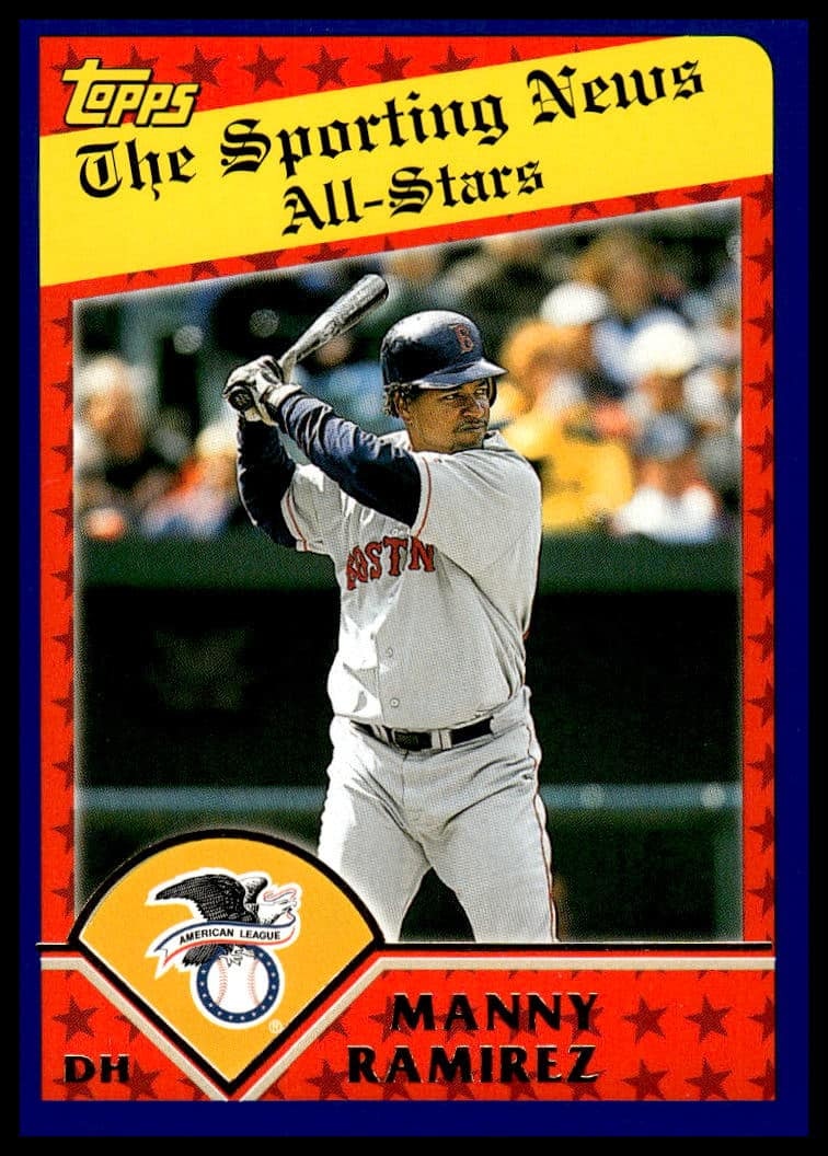 2003 Topps Manny Ramirez #366 baseball trading card front