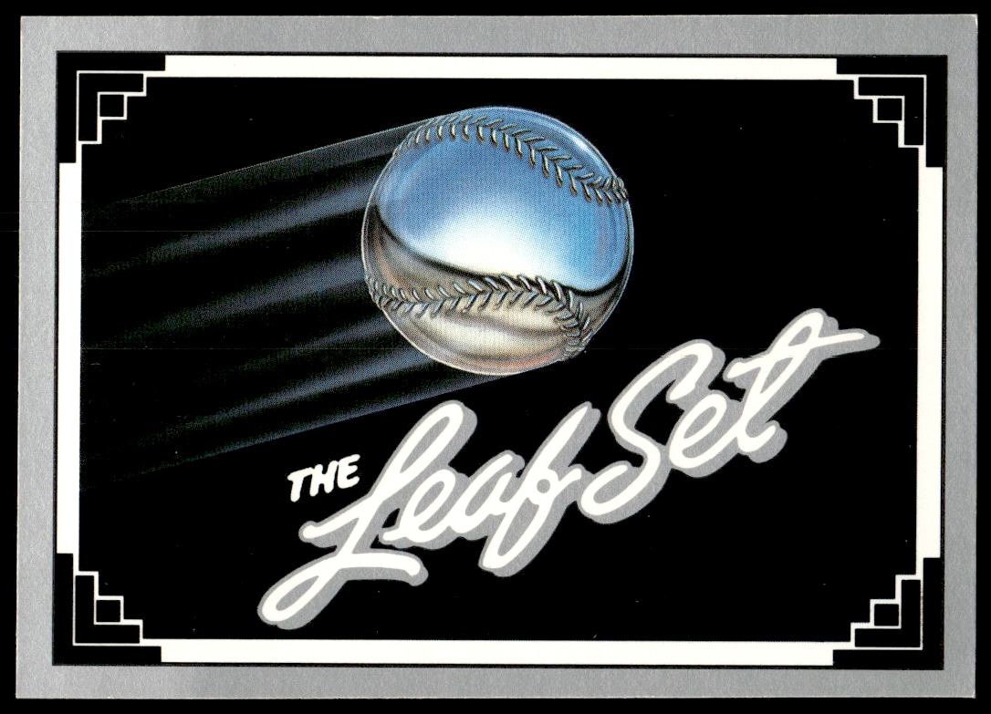 1991 Leaf The Leaf Set #0 trading card