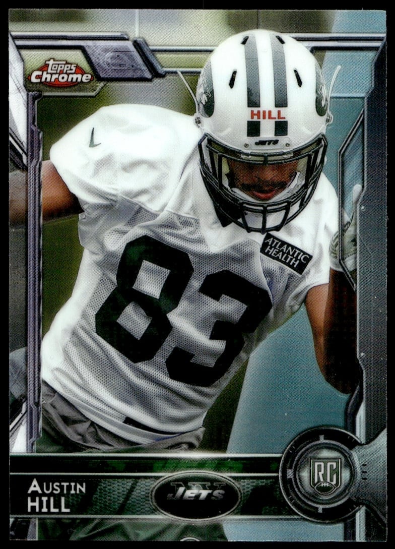 2015 Topps Chrome Austin Hill #155 trading card