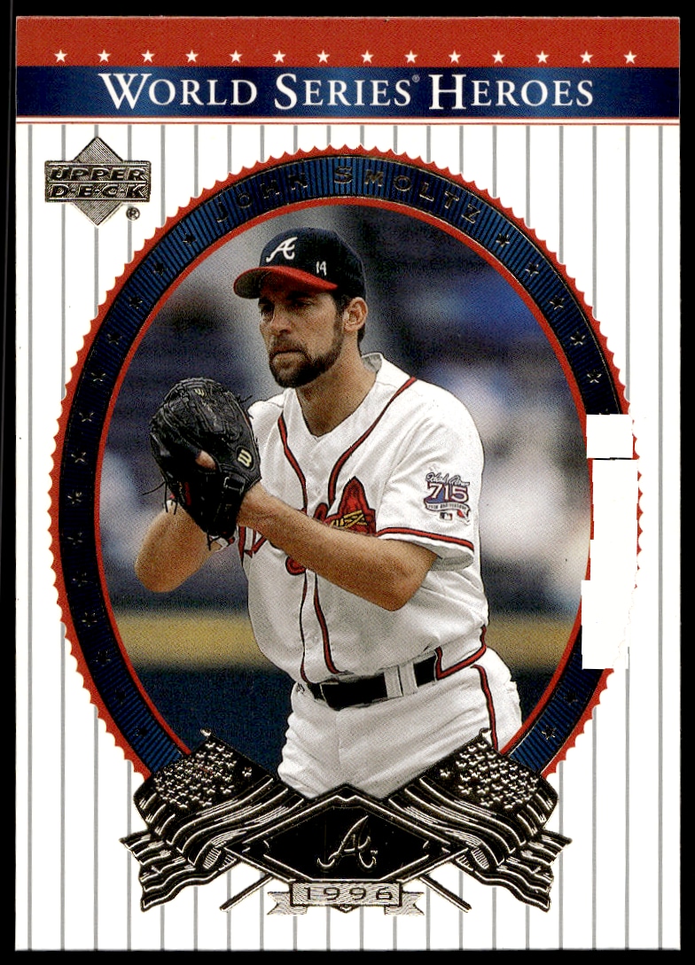 2002 Upper Deck World Series Heroes John Smoltz #19 trading card