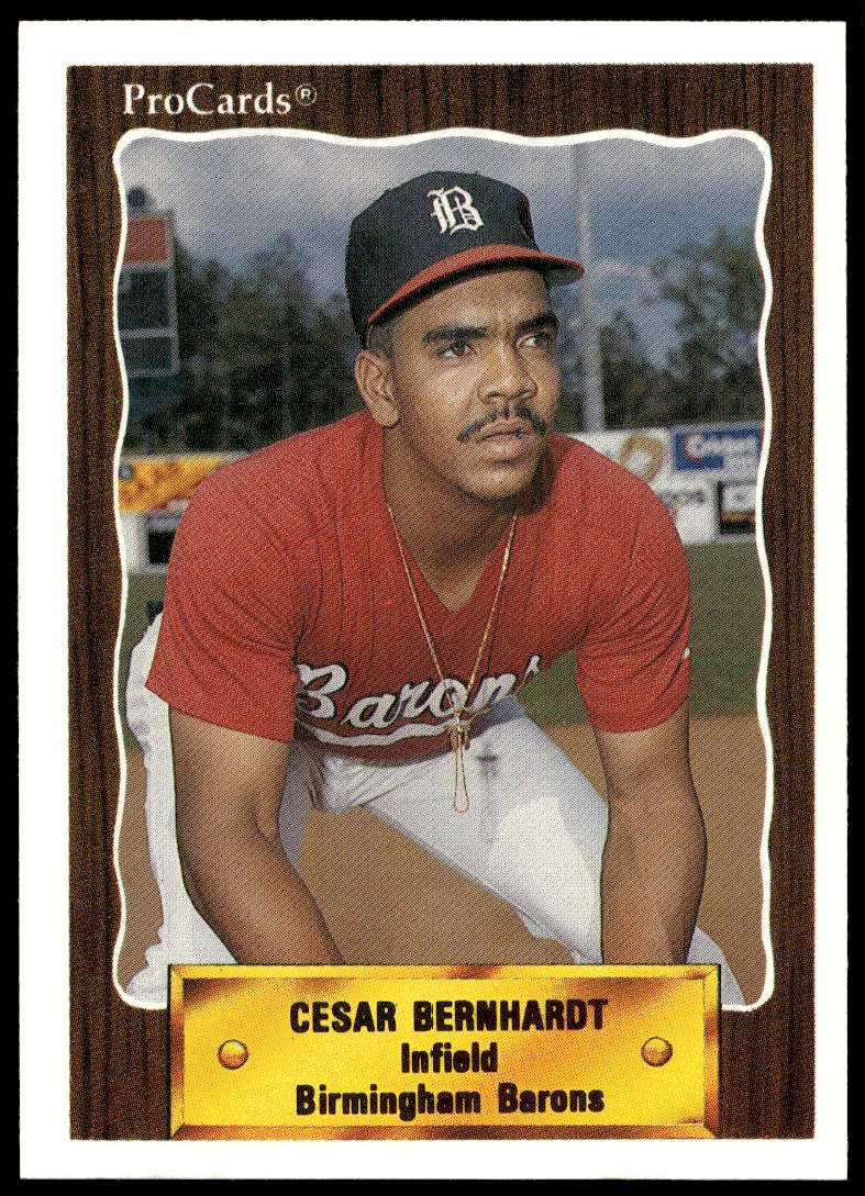 1990 ProCards Minor League Cesar Bernhardt #1114 trading card