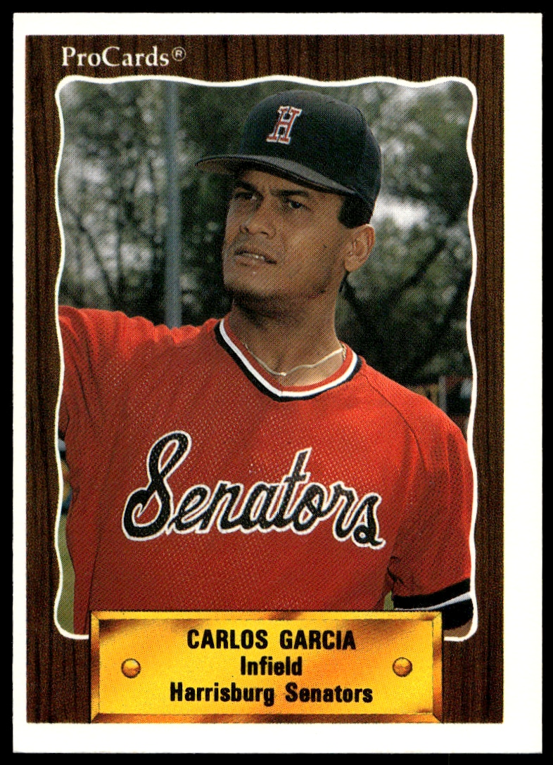 1990 ProCards Minor League Carlos Garcia #1199 trading card