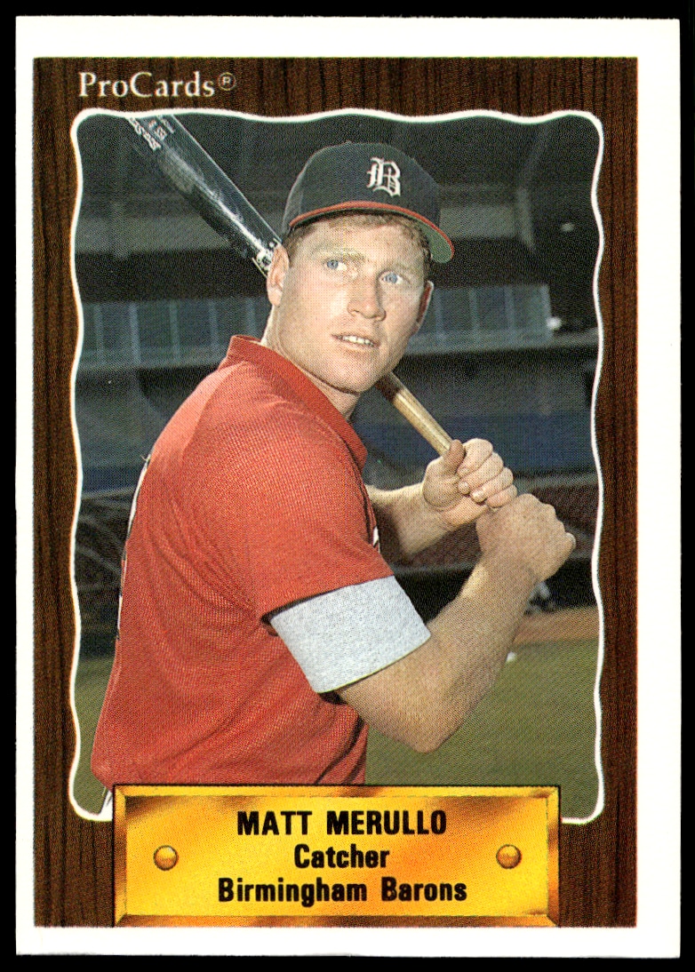 1990 ProCards Minor League Matt Merullo #1112 trading card