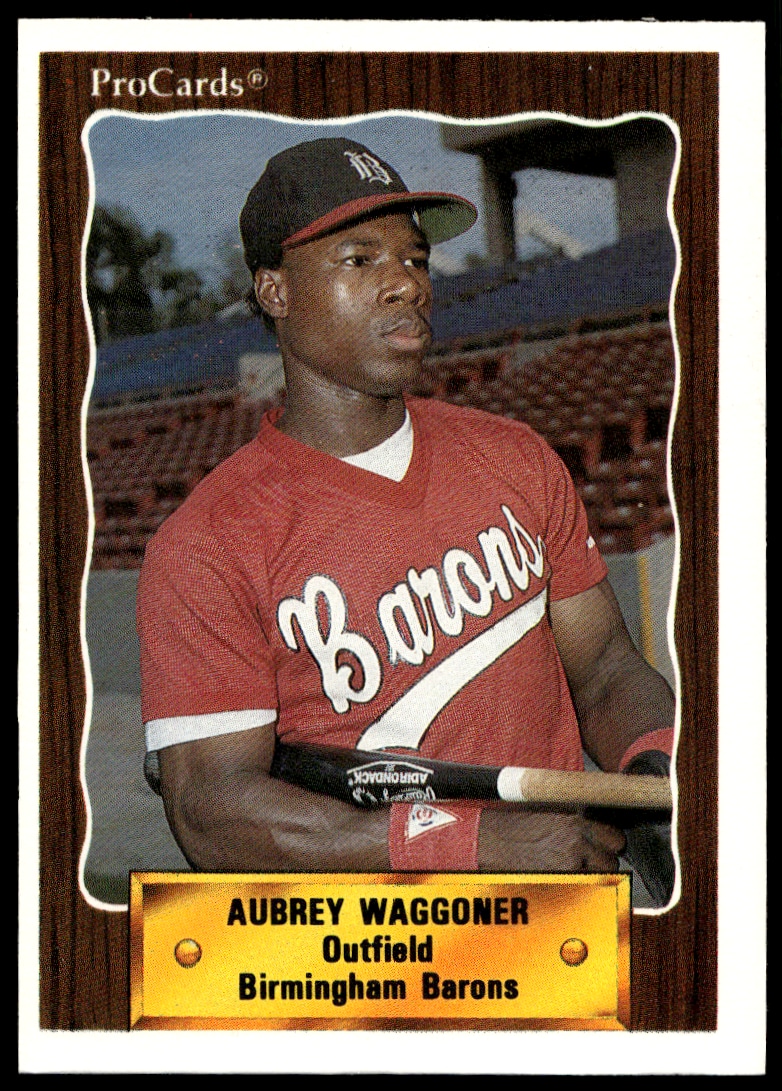 1990 ProCards Minor League Aubrey Waggoner #1120 trading card