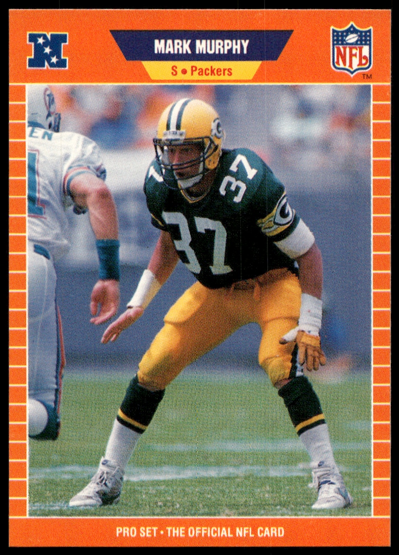 1989 Pro Set Mark Murphy #134 trading card