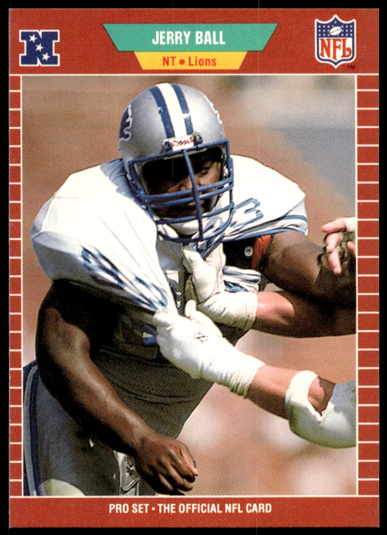 1989 Pro Set Jerry Ball #116 trading card