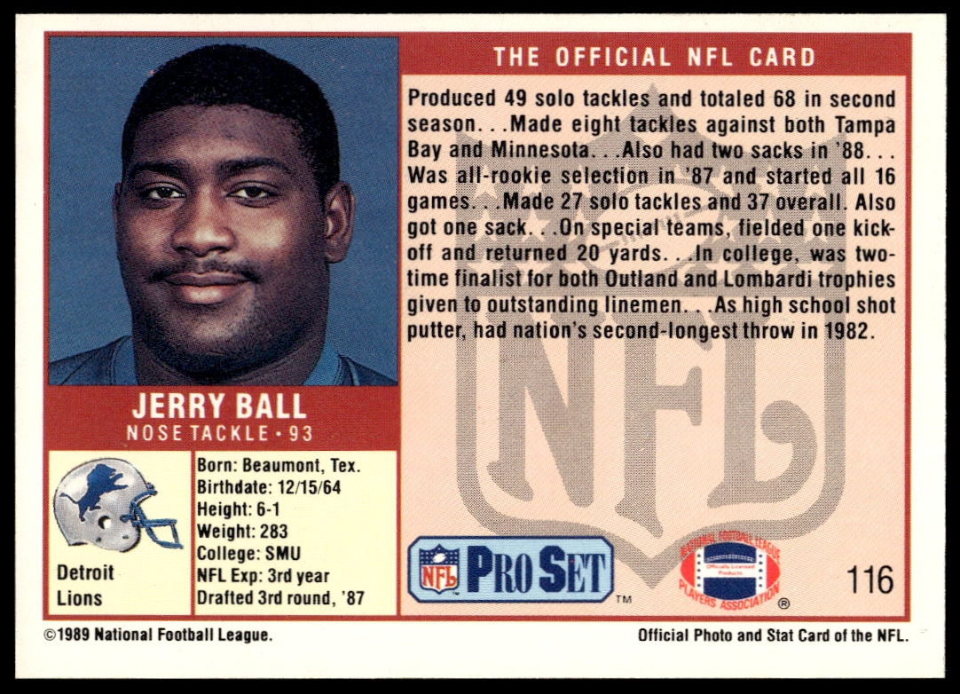 Jerry Ball thumbnail 2