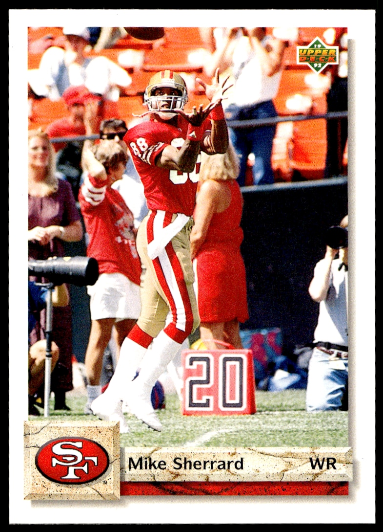 1992 Upper Deck Series 2 Mike Sherrard #465 trading card