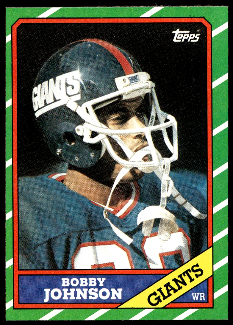 1986 Topps Bobby Johnson #142 trading card