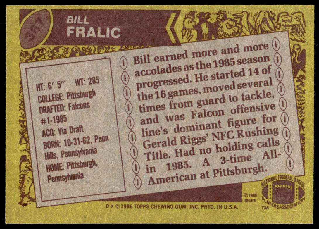 Bill Fralic thumbnail 2