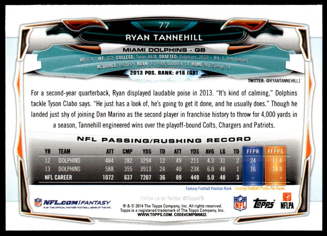 Ryan Tannehill thumbnail 2