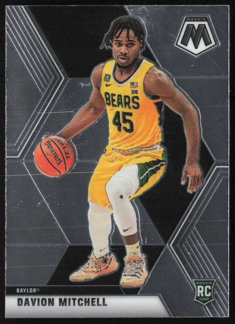 2021-22 Panini Chronicles Draft Picks Davion Mitchell #260 trading card