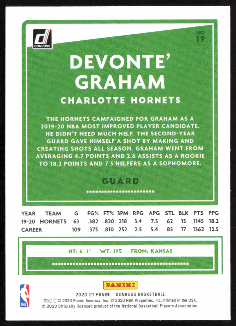 Devonte' Graham thumbnail 2