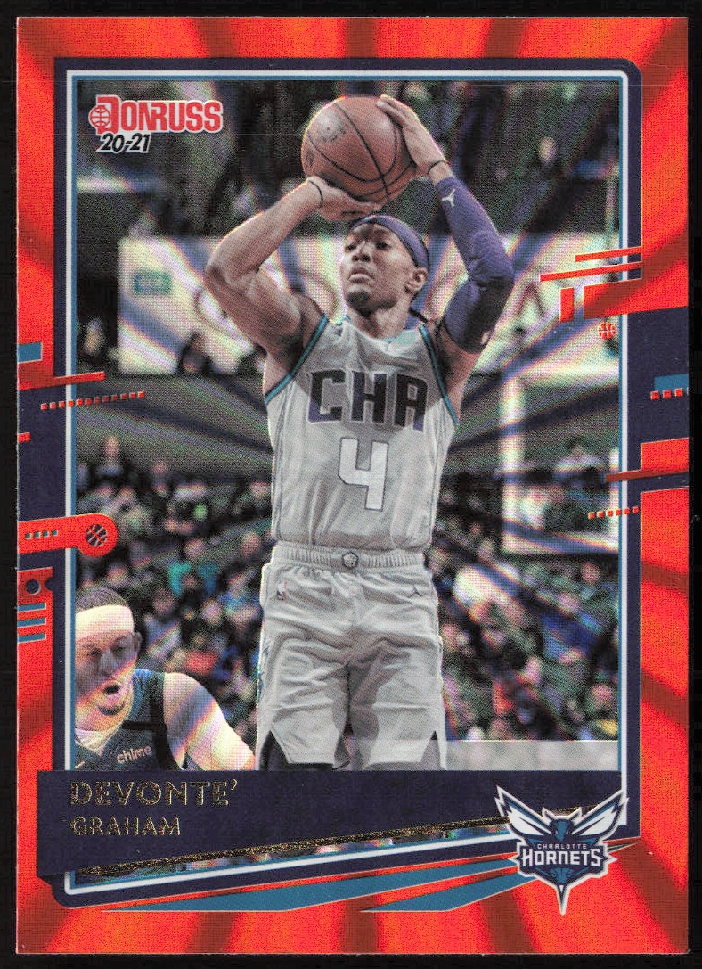 2020-21 Panini Donruss Devonte' Graham #19 trading card