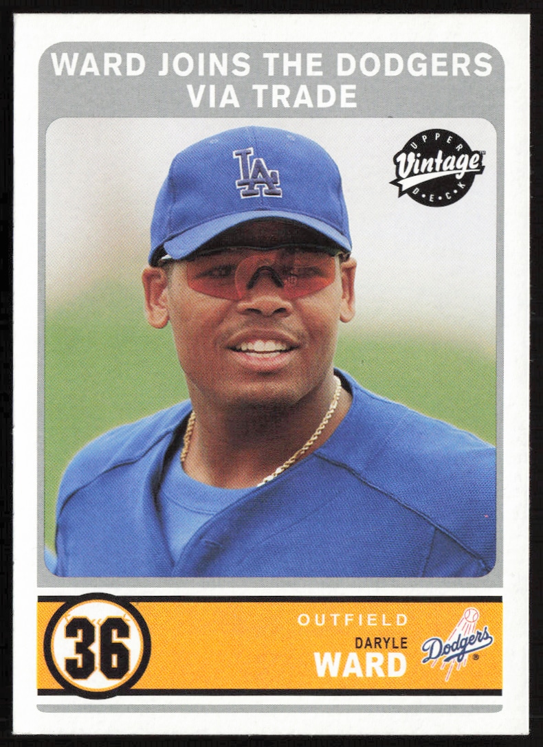2003 Upper Deck Vintage Daryle Ward #339 trading card