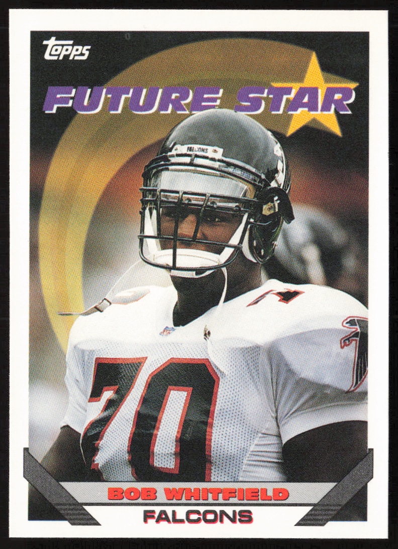 1993 Topps Bob Whitfield #121 trading card
