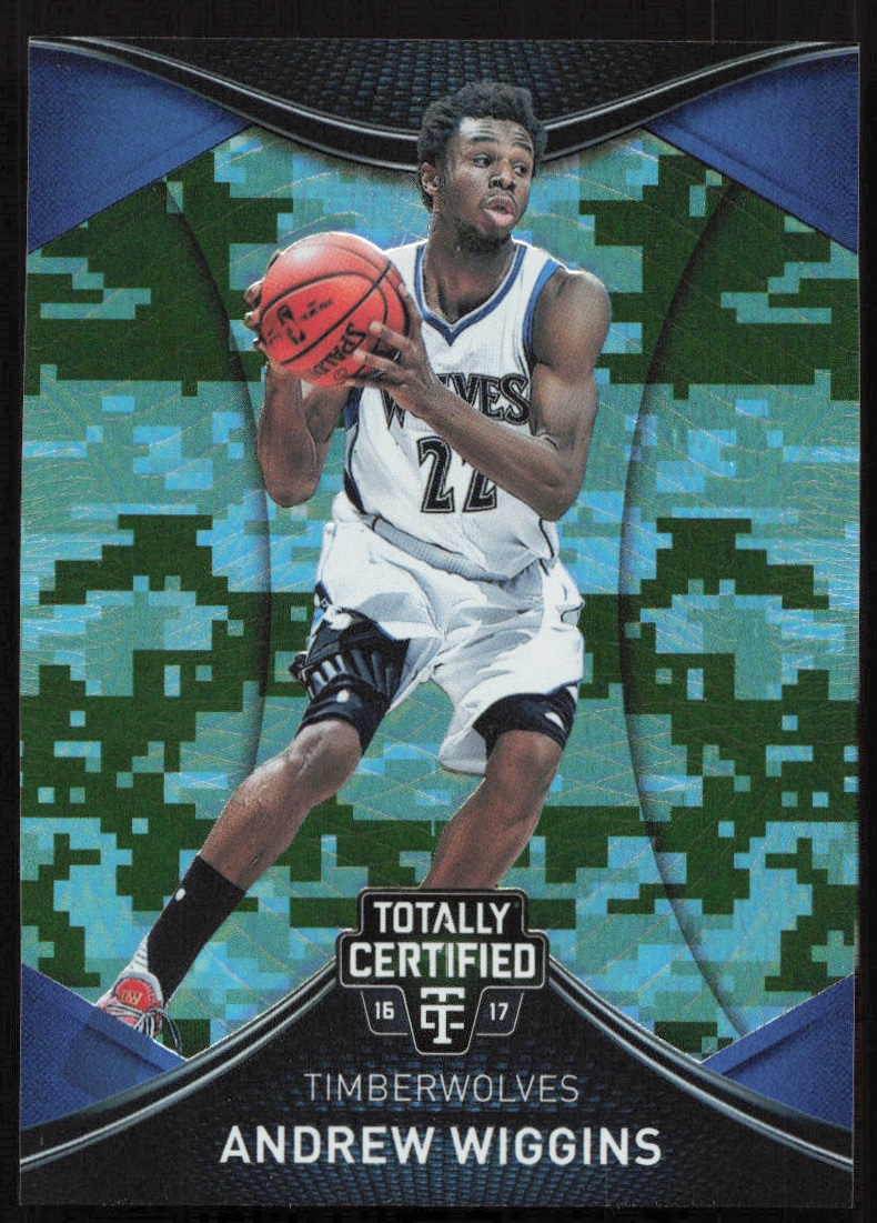 2016-17 Panini Totally Certified Andrew Wiggins #18 trading card