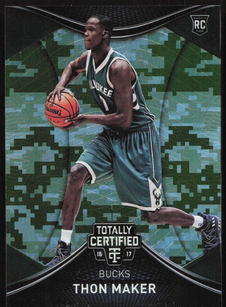 2016-17 Panini Totally Certified Thon Maker #109 trading card