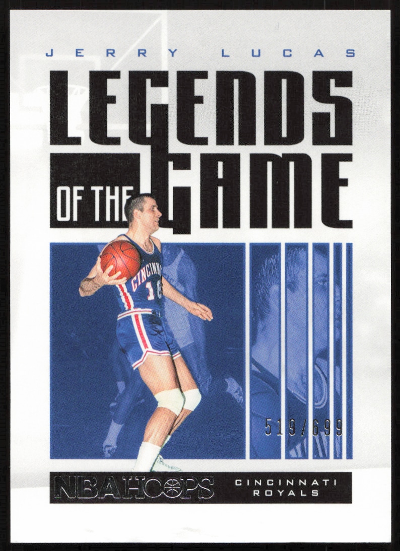 2020-21 Panini NBA Hoops Jerry Lucas #17 trading card