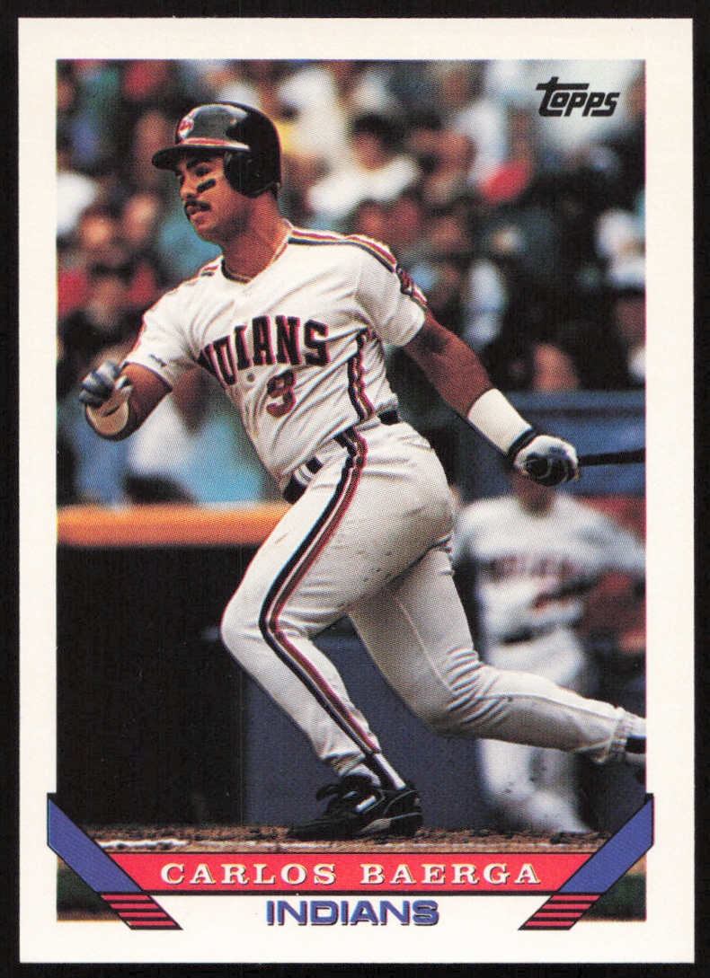 1993 Topps Carlos Baerga #221 trading card