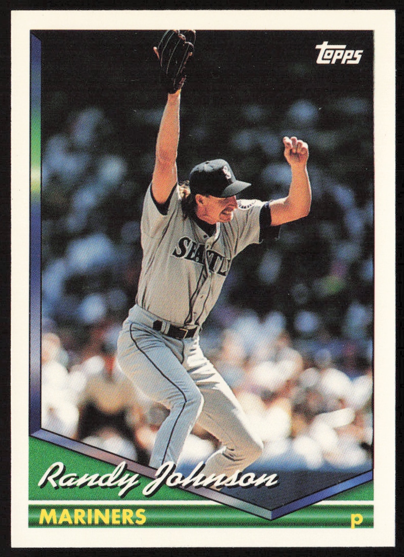 1994 Topps Randy Johnson #290 trading card