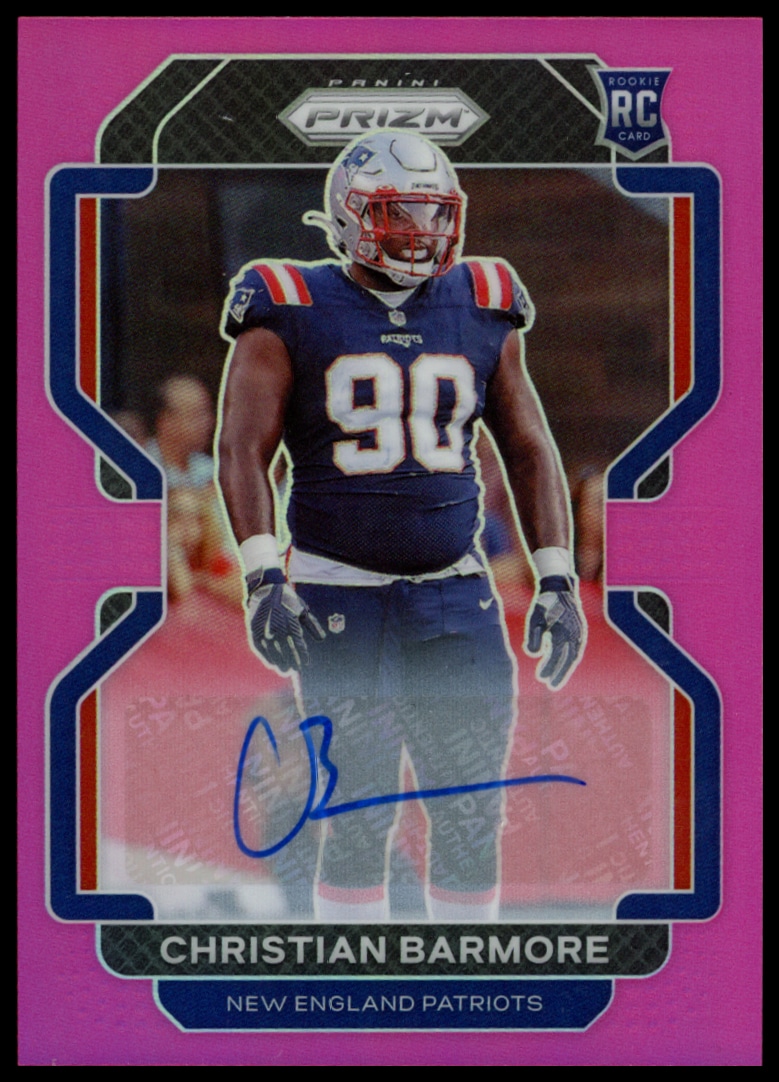 2021 Panini Prizm Christian Barmore #388 trading card