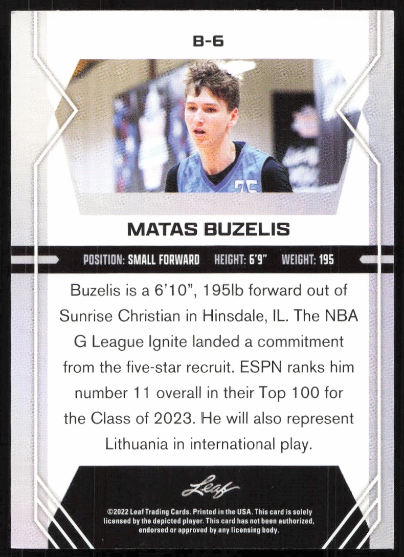 Matas Buzelis thumbnail 2