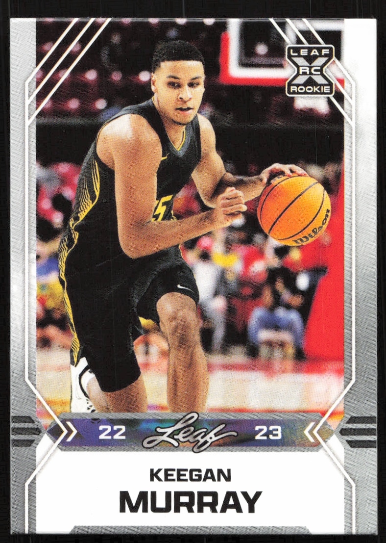 2022-23 Leaf Draft Keegan Murray #B-10 trading card