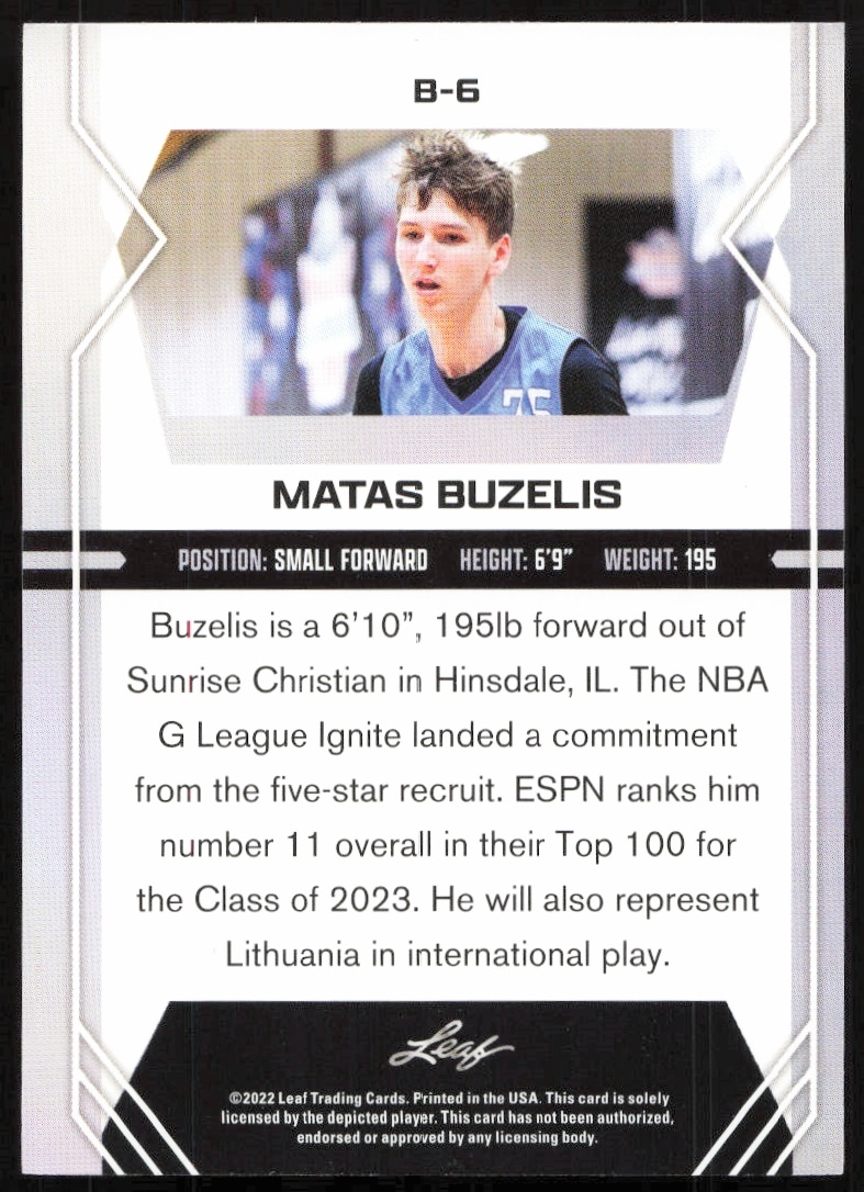 Matas Buzelis thumbnail 2