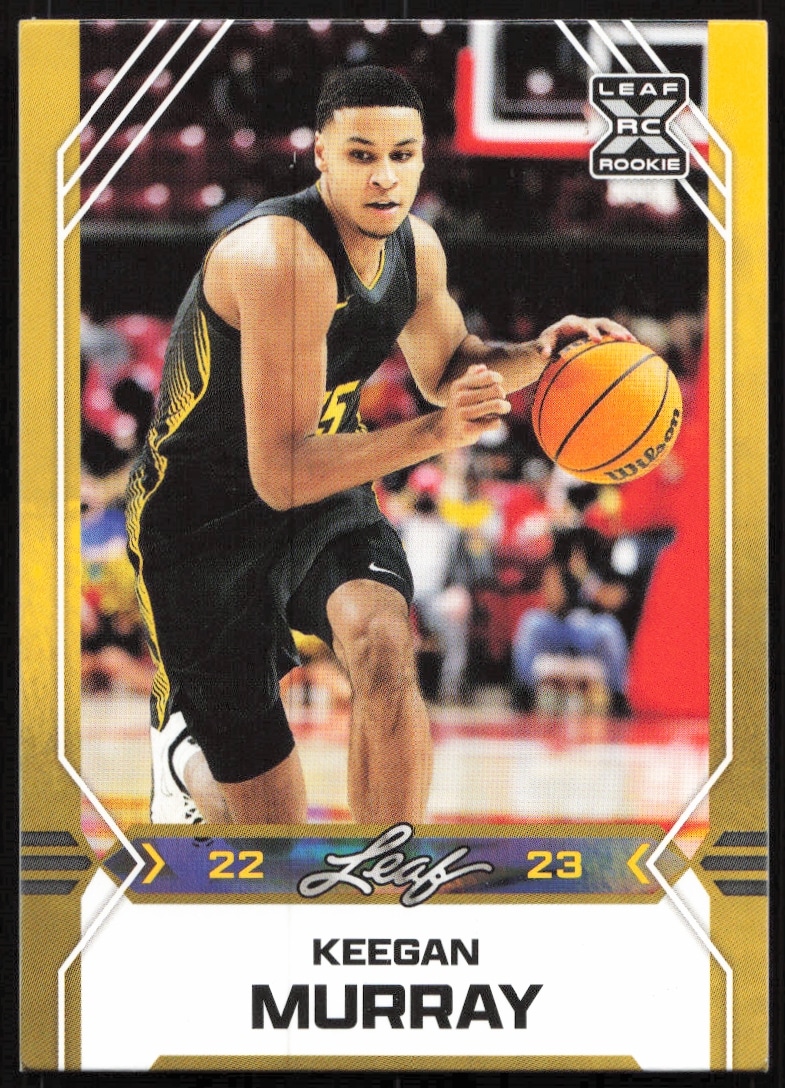 2022-23 Leaf Draft Keegan Murray #B-10 trading card